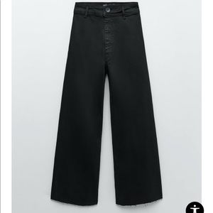 NWT zara marine straight jeans in black! Brand new / never worn